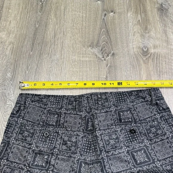 Reyn Spooner Shorts Black Gray Geometric Print Casual Uniqlo Mens Size M Medium - Picture 10 of 11